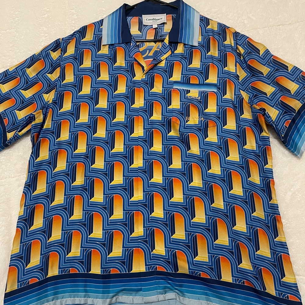 Casablanca AUTHENTIC silk shirt